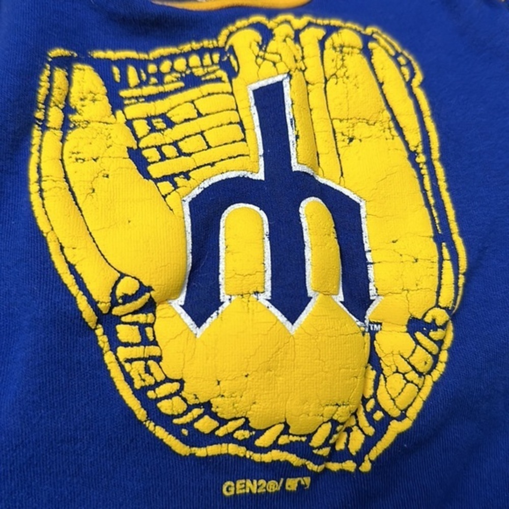 Vintage cooperstown Seattle Mariners onesie we - Picture 3 of 3